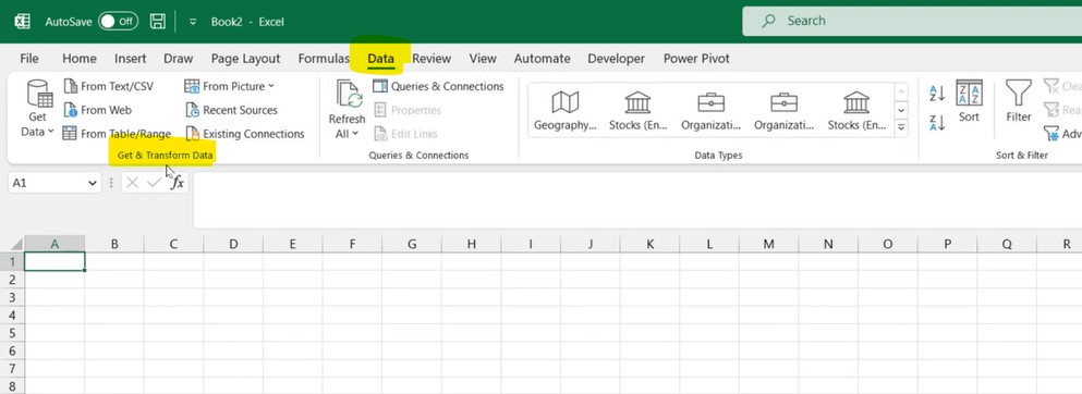 Power BI en Excel: get transform data