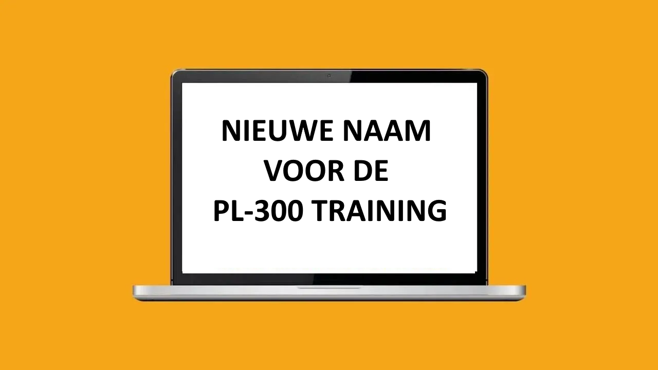 Naam van PL-300 training aangepast naar “Design and Manage Analytics Solutions Using Power BI”