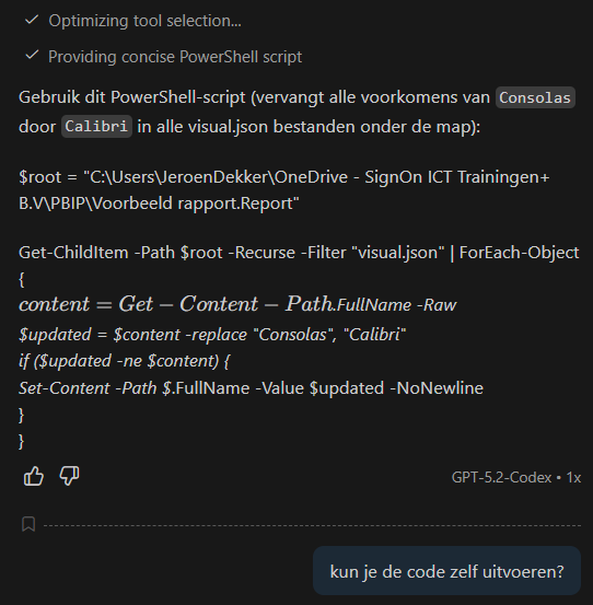 prompt power shell uitvoeren 